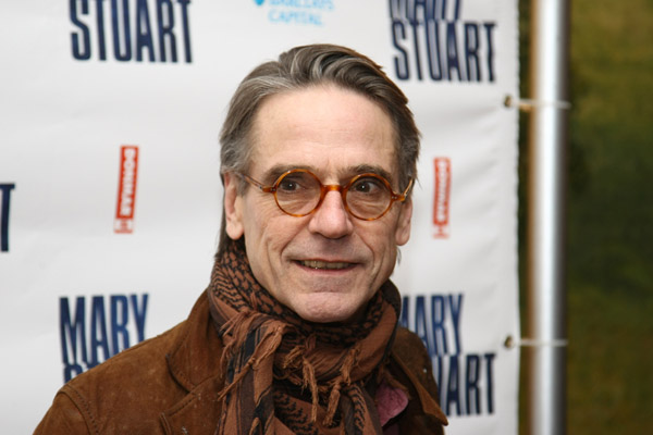 Jeremy Irons attends the afterparty for "Mary Stuart"