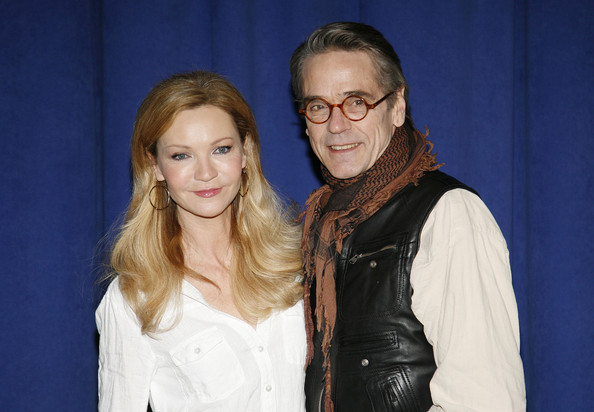 Jeremy Irons and Joan Allen at the Impressionism Off-Broadway Meet-and-Greet