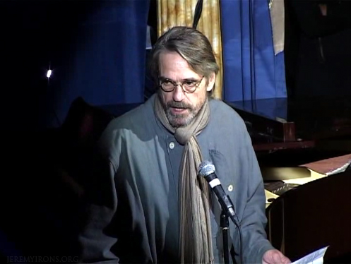 Jeremy Irons at the Whatsonstage Theatergoer's Choice Awards Launch Screen Captures