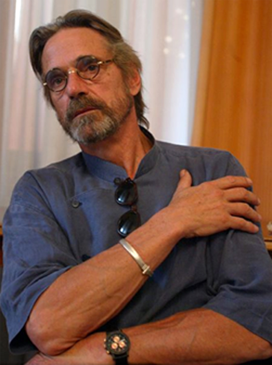 Jeremy Irons recieves the Primio Eti Award