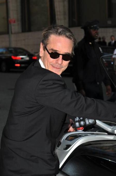 Jeremy Irons arriving at the Tom Hanks Gala
